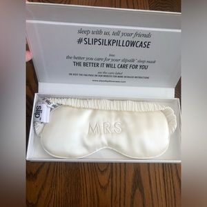 Slip pure silk sleep mask bridal collection MRS